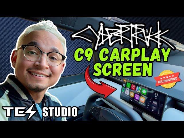 The C9 CarPlay/AndroidAuto Dashboard Touch Screen by TesStudio - [FULL INSTALL & REVIEW]