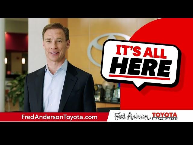 Fred Anderson Toyota | It's All Here - Lease