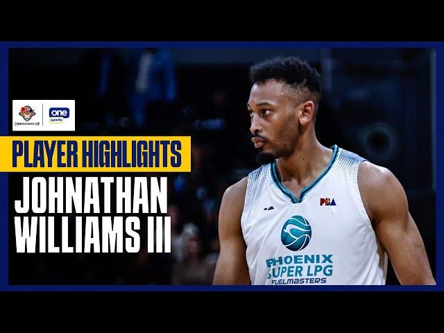 Johnathan Williams III highlights | PBA Season 48 Commissioner's Cup