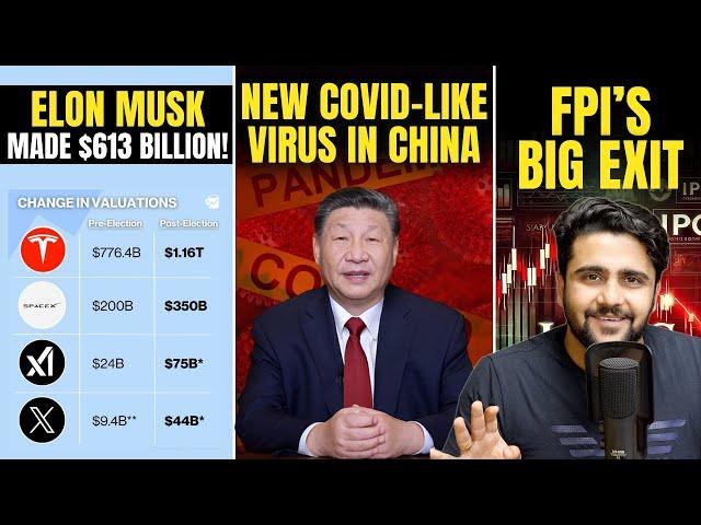 FPI Exit, Tesla & Nissan, Indian IPO's, Bumble CRASHES 92%, Amazon and more Business News