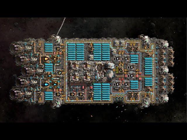 Строительство первого космического корабля - Factorio: Space Age #016 (Марафон мира смерти)