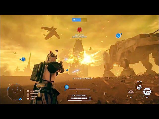 Star Wars Battlefront 2: Galactic Assault Gameplay (No Commentary)