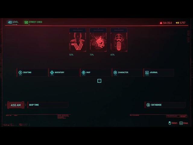 Cyberpunk 2077 - Pause menu theme ambient [3 hours, increased volume]