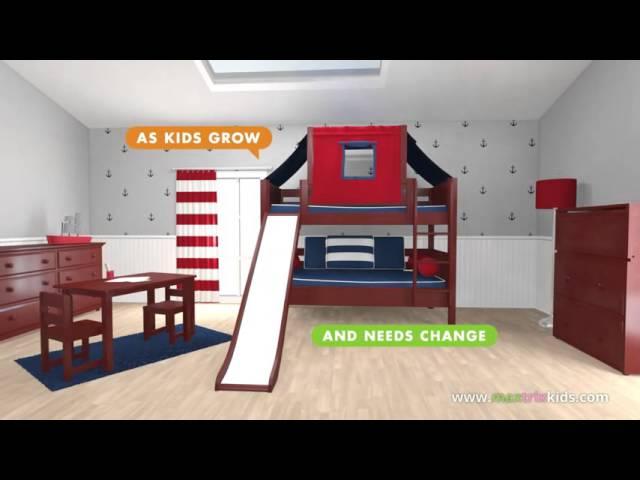 A Boy's Bedroom transforms with Maxtrix!