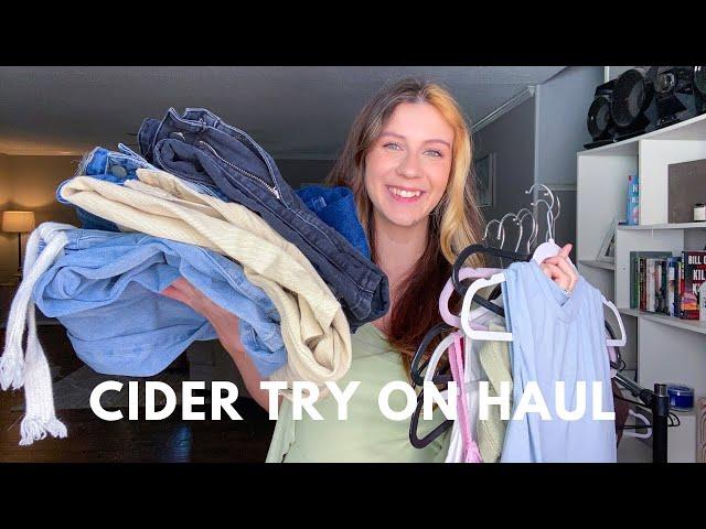 Shop Cider try on haul