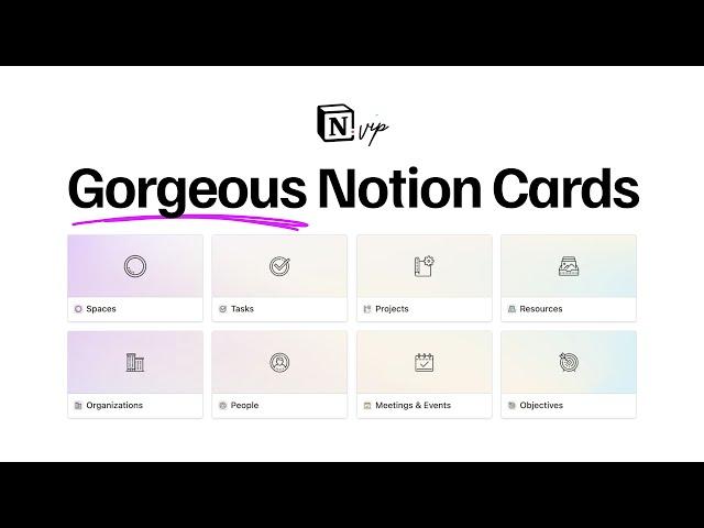 Create Stunning Cards for Notion Databases