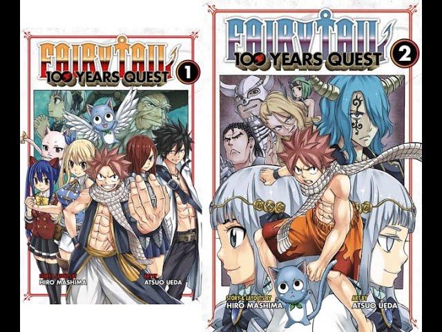 Fairy Tail: 100 Years Quest Manga Volume 1 and Fairy Tail: 100 Years Quest Manga Volume 2