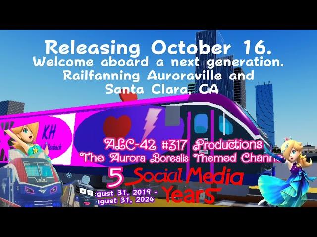 Railfanning Auroraville and Santa Clara, CA Trailer - ALC-42 #317 Productions