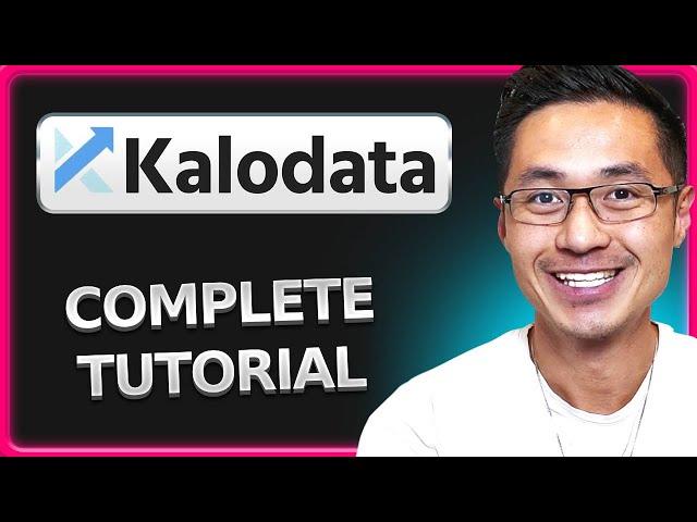 Kalodata Tutorial for Beginners (full walkthrough)