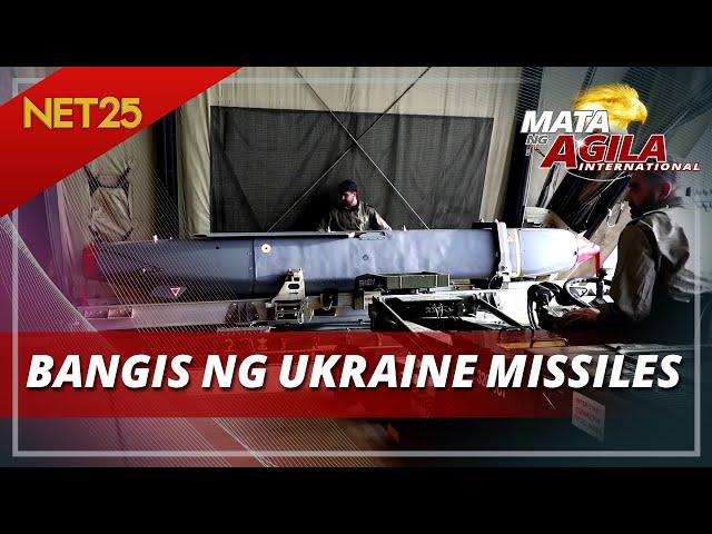 Ukraine ginamit ang storm shadow missiles sa unang pagkakataon