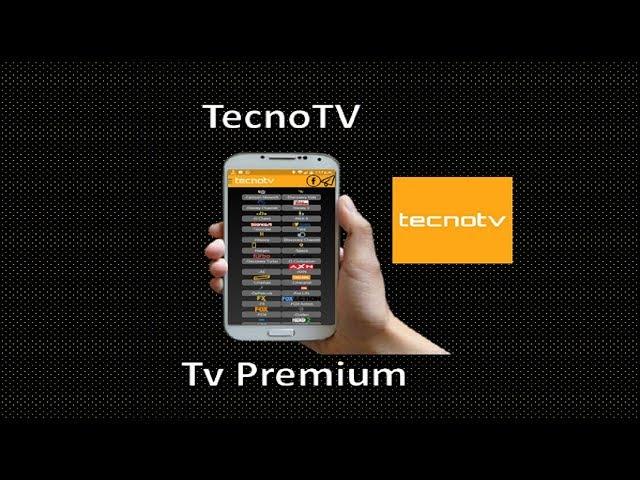 TecnoTV apk Android / Canales de TV /