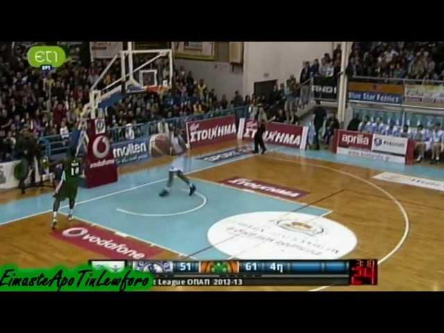 James GIst-Amazing Dunk Against Kolossos Rodou