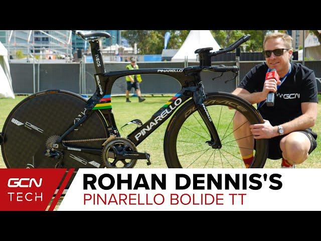 Rohan Dennis's Pinarello Bolide TT | Team Ineos Pro Bike