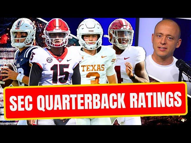 Josh Pate's SEC Quarterback Ratings Entering 2024 (Late Kick Cut)