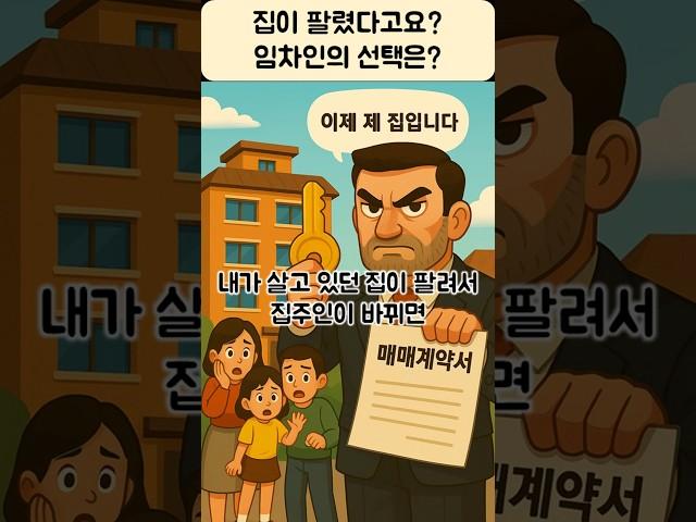 집주인이 바뀌었는데 전세계약 원하지 않는다면? 이렇게 하세요! #주택임대차보호법 #새집주인 #보증금반환