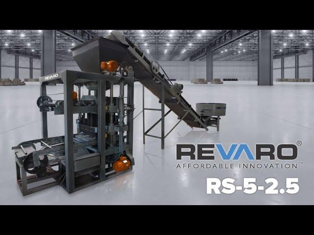 Revaro RS5-2.5 Brick Making Machine