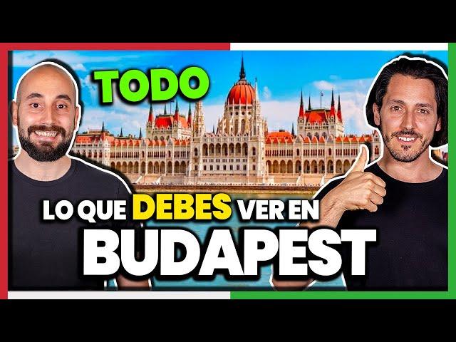 LUGARES para VISITAR en BUDAPEST  *TODO lo que DEBES VER* GUÍA TURÍSTICA