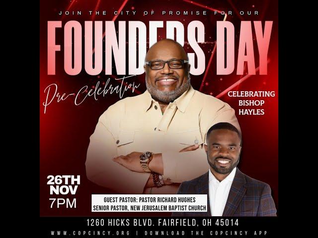 Founders Day Pre-Celebration w/ The City of Promise