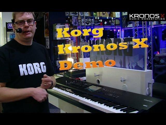 Korg Kronos X Workstation Keyboard Update