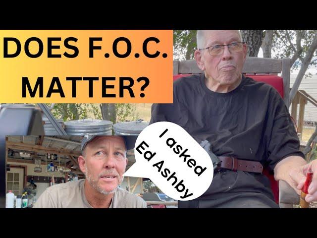 How much does FOC really Matter?  (with Dr. Ed Ashby)