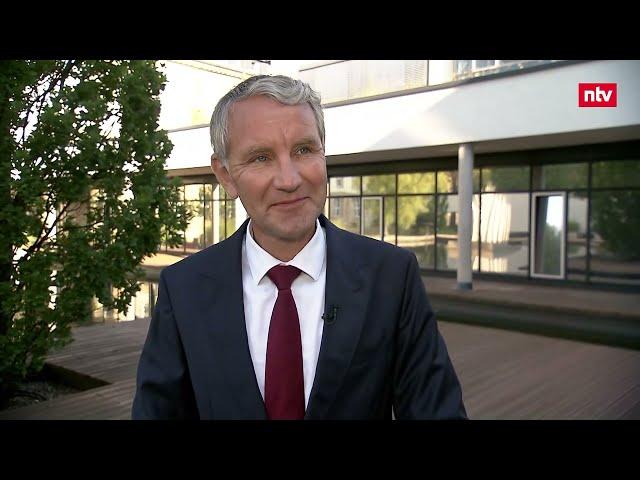 "Wer weiß, was die Zeit bringt": Höcke zu Kanzler-Ambition | ntv