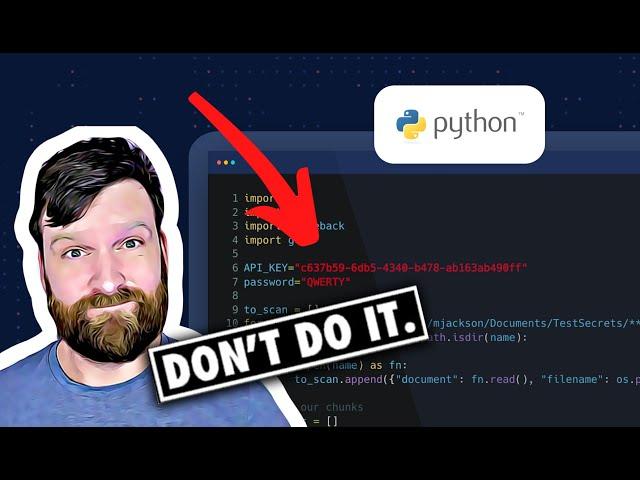 Store & manage secrets like API keys in Python - Tech Tip Tuesdays