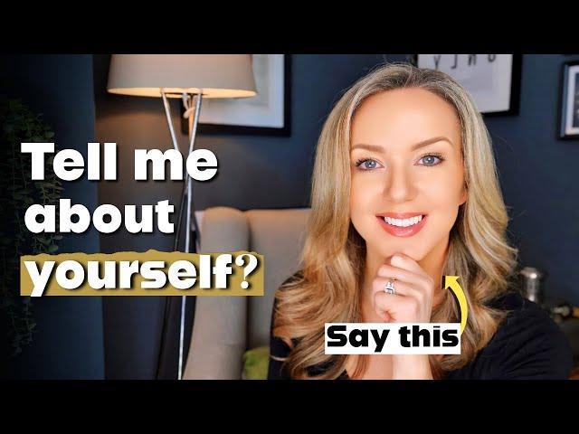 How To Answer Tell Me About Yourself In 2025 |  Job Interview Sample Answers (Step by Step)