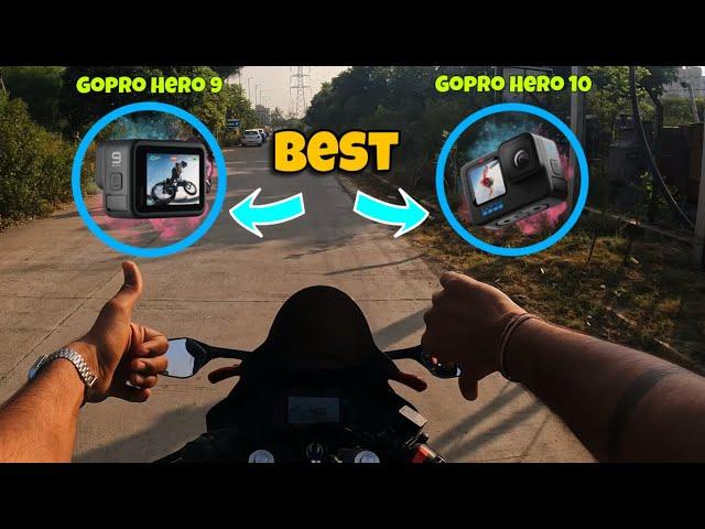 GoPro Hero 9 Vs Gopro Hero 10 Full Comparison￼ | Best Action Camera For MotoVlogging