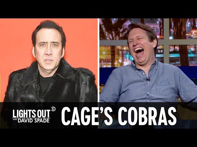 Did Nicolas Cage Convince Johnny Depp to Act? (feat. Pete Holmes) - Lights Out with David Spade