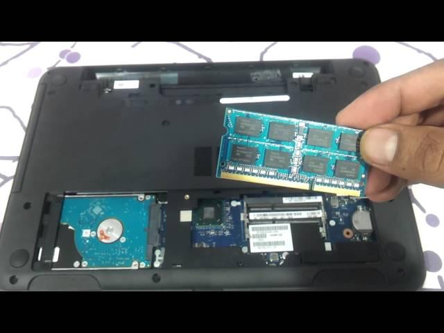 Dell Inspiron 3521 5521 3537 how to upgrade ram and harddrive do it yourself