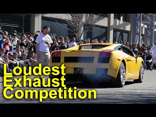 Loudest Exhaust Competition 2- Who Has The Loudest Exhaust? Subaru WRX Sti? Turbo Mustang? Corvette?