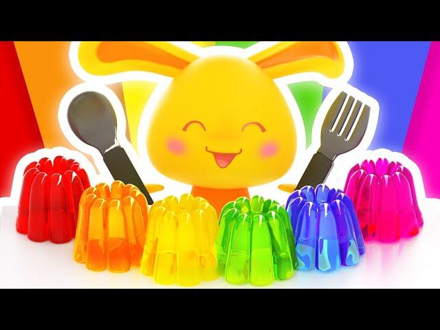 Gelées + Couleurs + Touni | JELLY FOOD CHALLENGE | Titounis