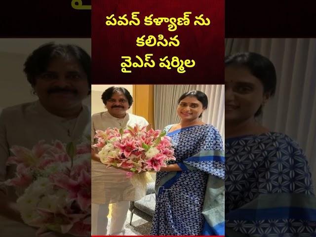 AP PCC Chief Sharmila Meet with Janasena Chief Pawan Kalyan | Ntv