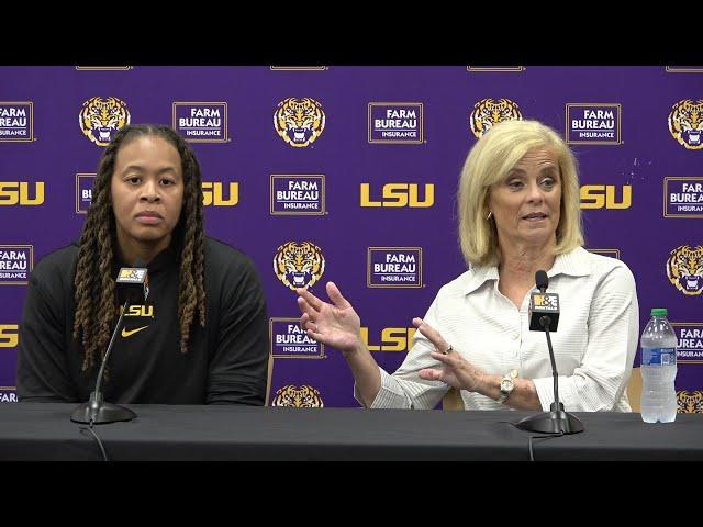 LSU Kim Mulkey introduces Seimone Augustus to her Tiger coaching staff