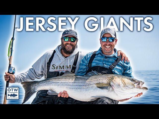 Catching HUGE Striped Bass on Big Plugs in New Jersey | S21 E6