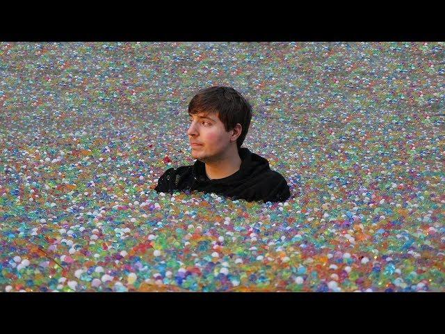 I Put 100 Million Orbeez In My Friend's Backyard