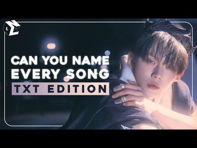 [KPOP GAME] CAN YOU NAME ALL TXT DISCOGRAPHY? (ONLY FOR REAL MOAs)