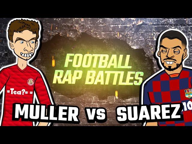 ️MÜLLER vs SUAREZ RAP BATTLE️ Football Song - Frontmen Season 1.5