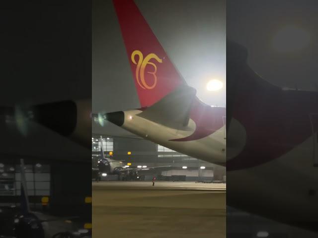 Boeing-787 Dreamliner |Guru Nanak 550 years Livery |#ytshots #trending #viralvideos #delhiairpot