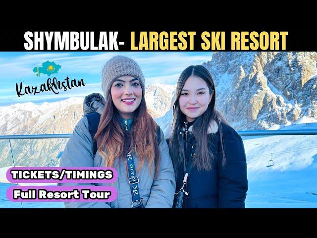 Shymbulak - Largest Ski Resort | Ticket Price | Timings #kazakhstan #almaty #shymbulak #almatycity