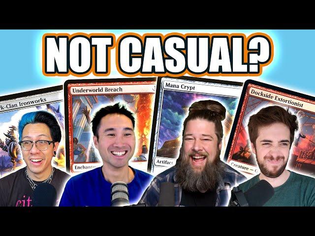 Your Deck Isn't Casual If You Play These Cards | Commander Clash Podcast 129