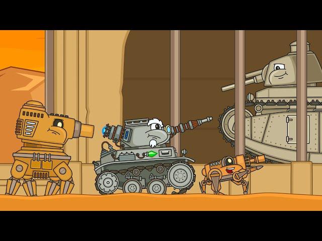 Settlement of Sand tanks | “New World” Tank Cartoon