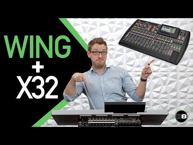 How to use the Behringer Wing and the Behriinger X32 at the Same Time