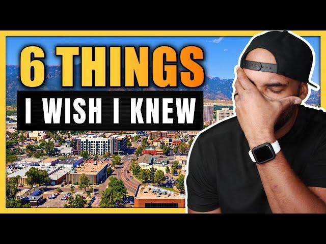 Moving to Colorado Springs 2023 6 Things I WISH I KNEW before MOVING HERE!