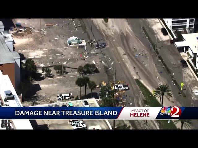 Cleanup begins after extensive Hurricane Helene damage in St. Pete Beach, Tampa Bay, Fort Myers