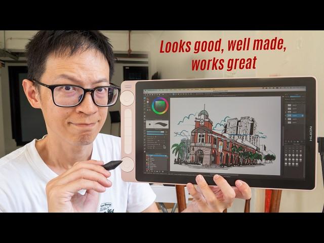 Huion Kamvas 13 (gen 3) pen display REVIEW: This is a good one