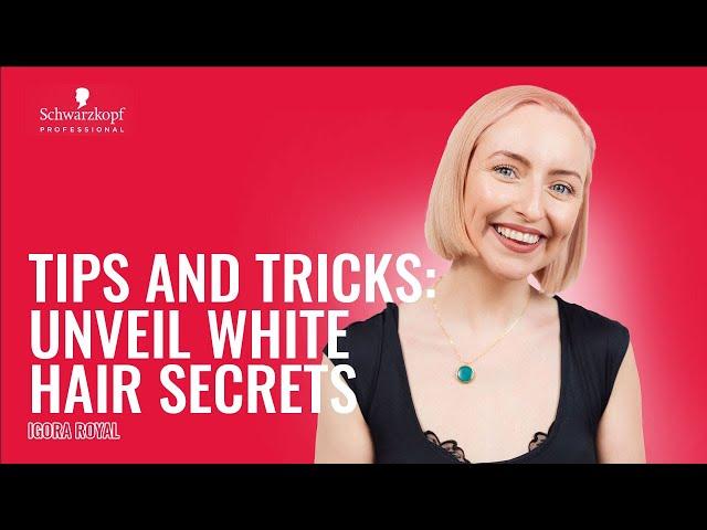 Tips and tricks | Unveil white hair secrets from Siobhan Haug