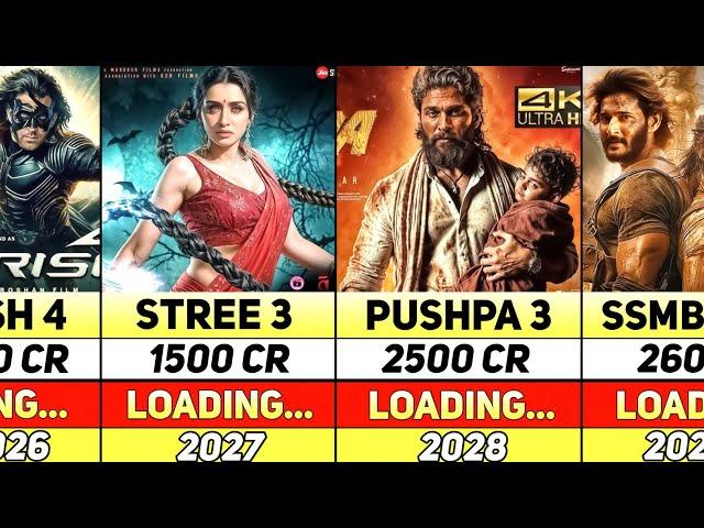 Top 50 UPCOMING (1000 Crore) Collection Movies | SSMB29 | Pushpa 3 | Kgf3