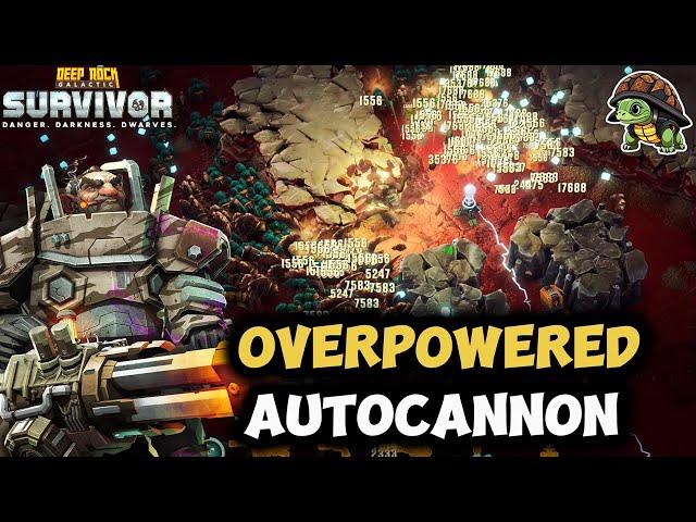 Twins Taken Down Before Moving – Autocannon Only Challenge | Deep Rock Galactic Survivor !