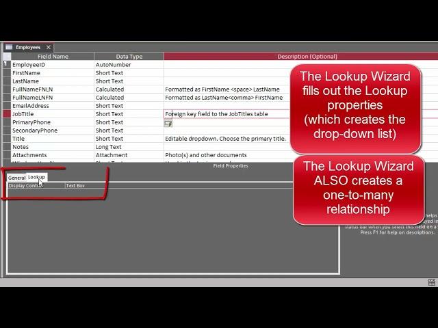 Microsoft Access: Creating a Lookup table (breaking a single table into two related tables)